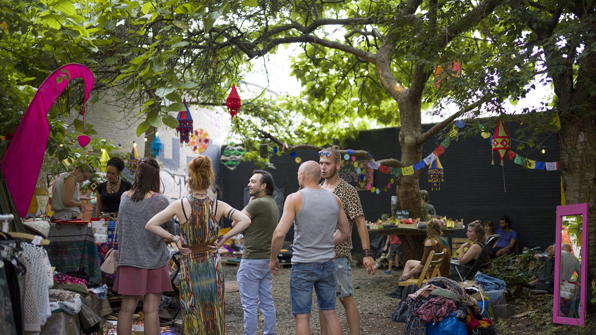 Minifestival aan de Honigmannstraat in Heerlen-Centrum