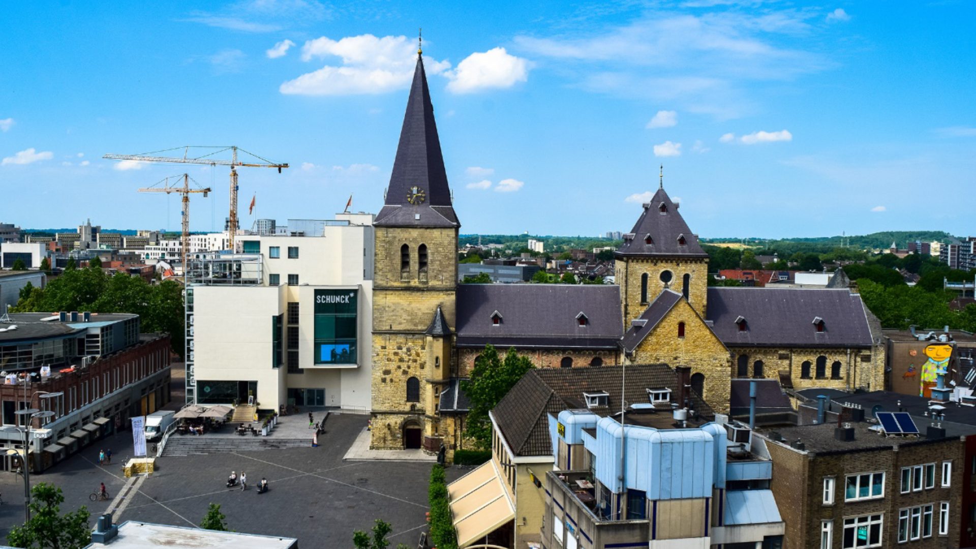 Vanaf april activiteiten op het dak van parkeergarage als proef voor het Heerlens dakenproject