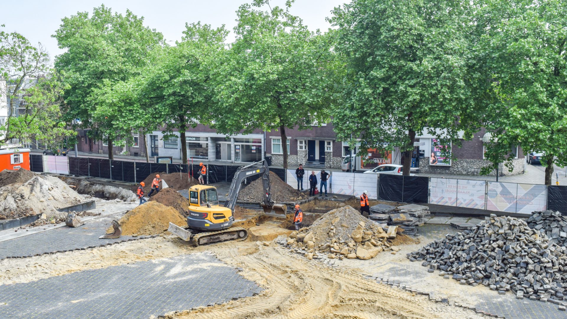 Opening Raadhuisplein: een reis van Coriovallum tot het Heerlen van nu